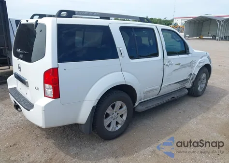 2005 Nissan Pathfinder Le из США, поврежденный, VIN 5N1AR18UX5C703534